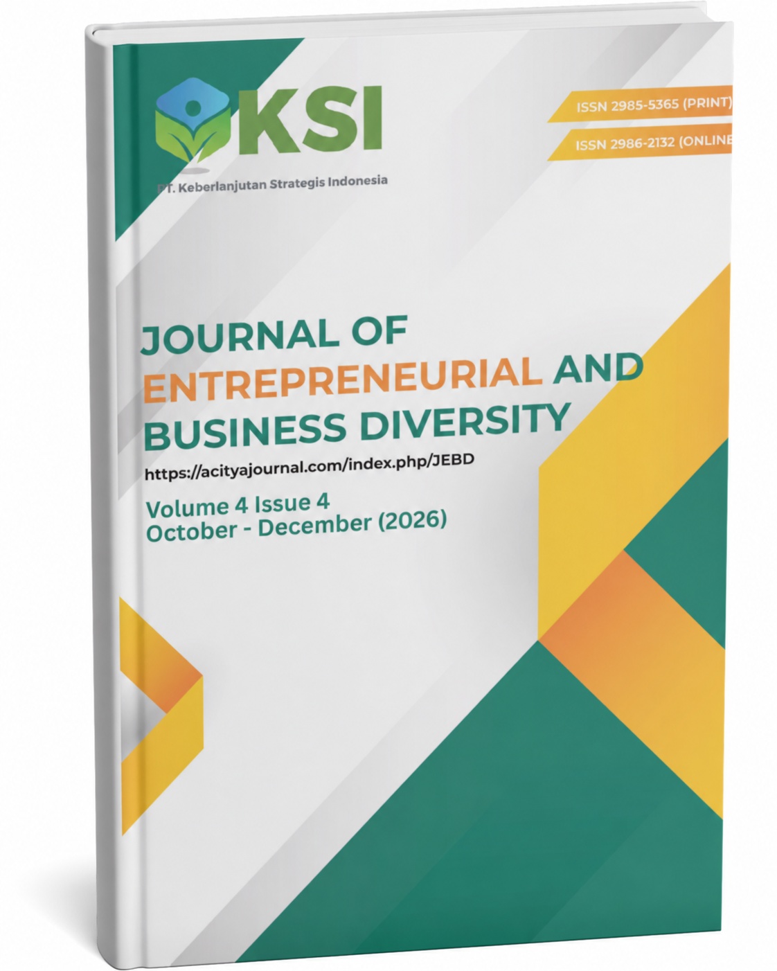 					View Vol. 4 No. 4 (2026): Journal of Entrepreneurial and Business Diversity. (October – December)
				